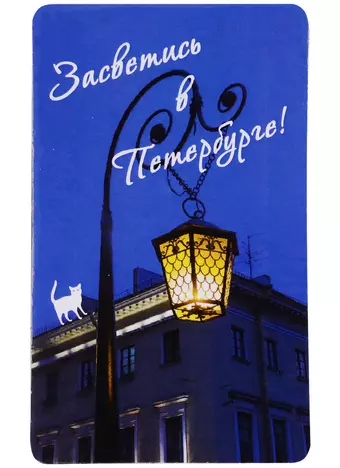 Магнит СПб Засветись в Петербурге (фото) (9х5,5) (винил) (МВ2019-002/010)