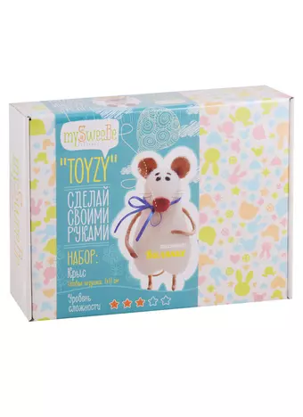 Набор TOYZY Сделай своими руками Крыс (TZ-F019) (7х17см) (14+) (коробка)