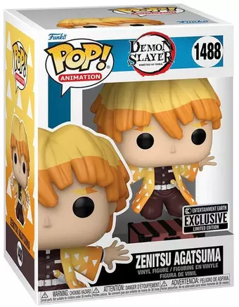 Фигурка Funko POP! Animation Demon Slayer Zenitsu Agatsuma (Kneeling) (Exc) (1488) (Fun76534)