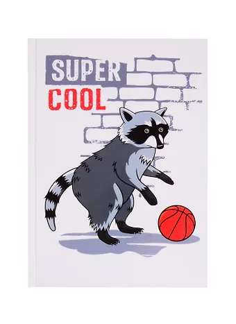 None Книга для записей А5 100л Super Cool 1 7БЦ, глянц.ламинация, дизайнерск.блок