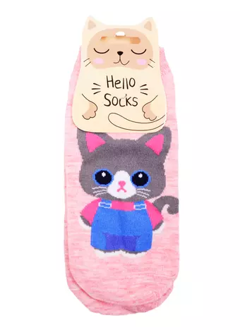 Носки Hello Socks Котик в кофточке (36-39) (текстиль)