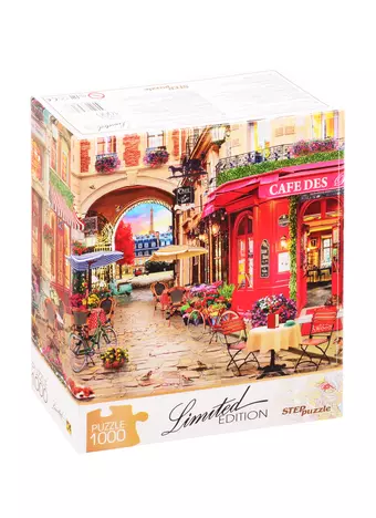 Пазл Cafe des Paris (Limited Edition) 1000 элементов Step Puzzle 79813