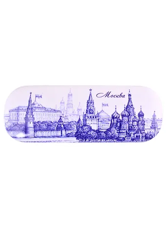 Чехол для очков Москва гжель (322-17-GH)