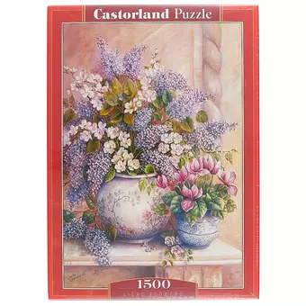 Пазл Castorland 68*47см. Цветы сирени 1500 эл.