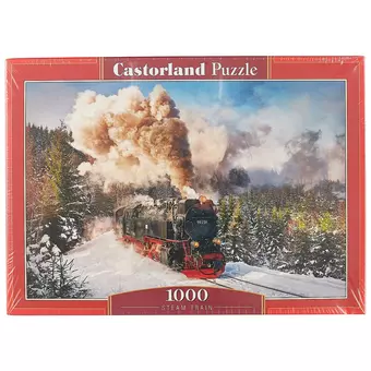 Пазл Castorland 1000 эл. 68*47см. Паровоз C-103409