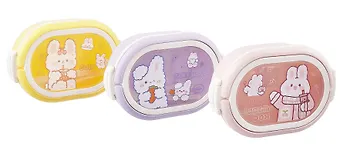 Ланч-бокс Кролик Kawaii 1000мл (пластик) (20х13х7) (12-34435-LB5)
