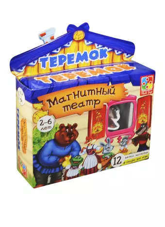 Игра Магнитный театр Теремок, Vladi Toys