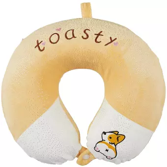 Подголовник с кнопкой Корги Toasty (текстиль) (30х30) (12-01487-0902-1)