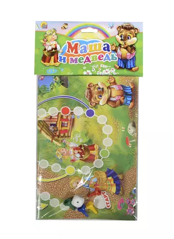 Игра настольная, Рыжий Кот, Мини-игры Маша и Медведь ИН-7167