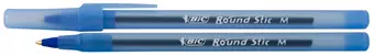 Ручка шариковая Bic, Round Stic, синяя 1 мм