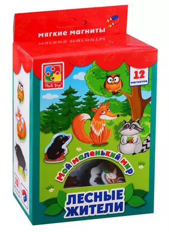 Игра  Vladi Toys Мой маленький мир Лесные жители