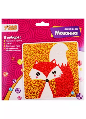 Алмазная мозаика Color Puppy Лиса 70007