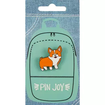 Значок Pin Joy Корги (металл) (12-08599-011)