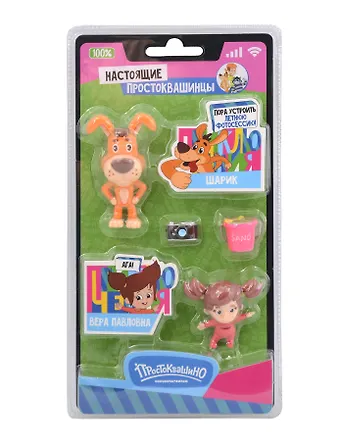Фигурки Funky Toys Простоквашино в блистере (Матроскин и Вера) (PROSTO2503-2)