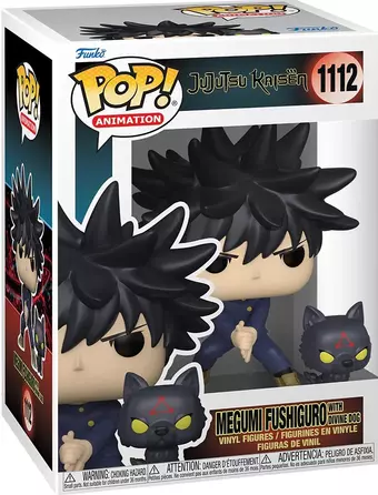 Фигурка Funko POP! Animation Jujutsu Kaisen Megumi Fushiguro With Divine Dog