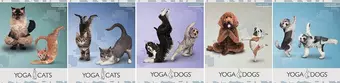 Тетрадь в клетку Полиграф Принт, Yoga Dogs, А5, 96 листов, в ассортименте