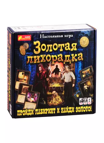 Настольная игра ТМ Ранок Золотая лихорадка