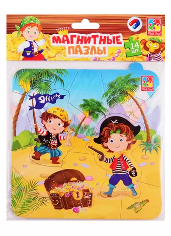 Магнитные пазлы Vladi Toys Пираты