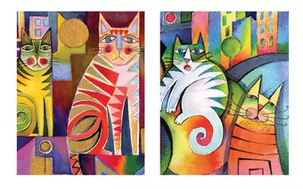 Тетрадь Marker Arte, Bright Cats, А5, 100 листов