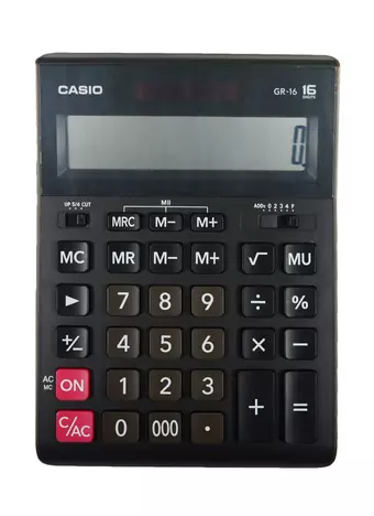 Калькулятор 16 разрядный настольный бухг., Casio