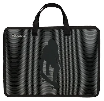 Папка для тетрадей А4 SKATE LIFE  33*26*7,5см молния, пластик