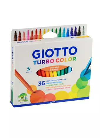 Фломастеры Giotto, Turbo Color, 36 цветов