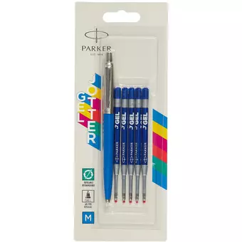 Ручка гелевая Parker, Jotter Orig GEL Blue, подарочная синяя