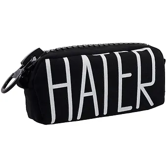 Пенал с большой молнией Hater, 21.5 х 10.5 см