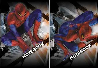 Записная книжка А6 32л кл. Spider-man выб. УФлак, ассорти, Disney