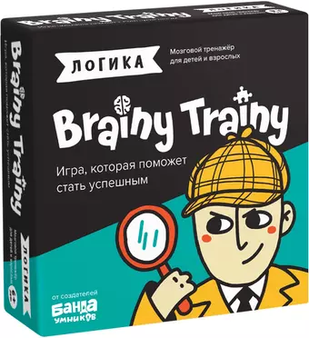 Игра-головоломка Brainy Trainy 