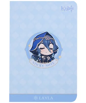 Блоки для записей 04шт Chibi Expression Layla диспенсер-книжка