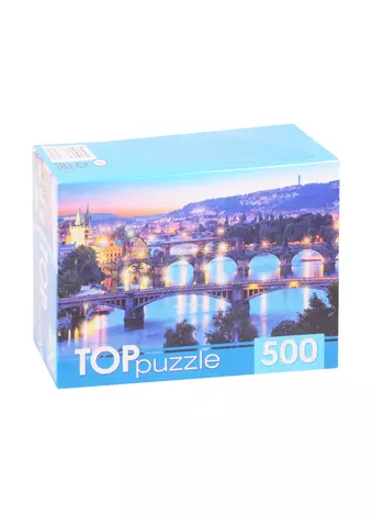 Пазл Итальянские мосты TOPpuzzle 500 элементов КБТП500-6807