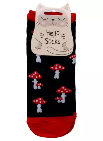 Носки Hello Socks Мухоморы (36-39) (текстиль)