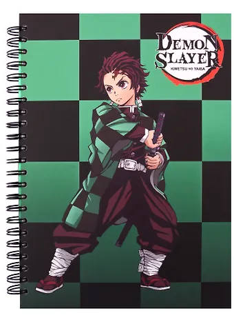 Скетчбук Tanjiro Kamado V1 Demon Slayer, А5, 60 листов