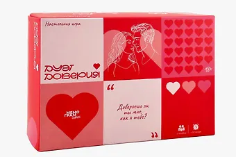 Настольная игра Дуэт доверия, 18+