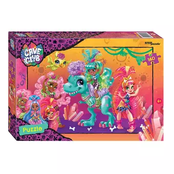 Пазл 160 Cave Club (6+) (94132) (34,5х24 см) (коробка) (Mattel)