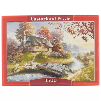 Пазл Castorland 1500 эл. 68*47см. Коттедж