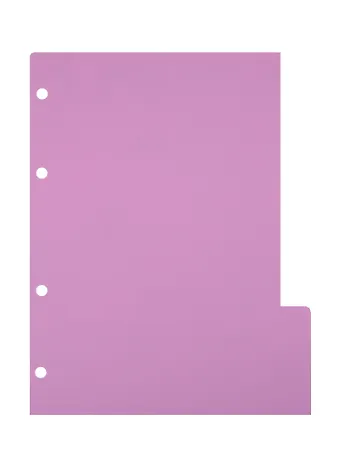 Разделитель А5 3цв Pastel инд.уп.