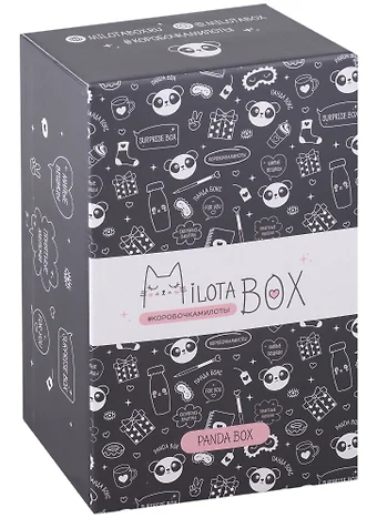 MilotaBox mini Подарочный набор Panda (коробка)