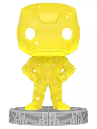 Фигурка Funko POP! Art Series Bobble Marvel Infinity Saga Iron Man Yellow w/Case