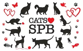 Сувенир, Магнит, АКМ Cats Love SPB большой/винил 030-1-01-14