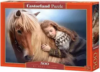 Пазл Castorland 68*47см. Мой лучший друг 500 эл.