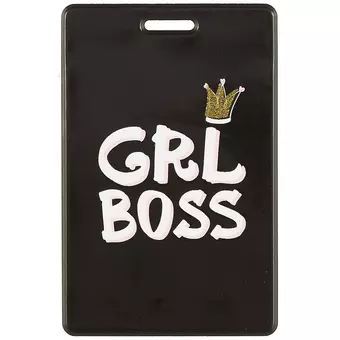 Чехол для карточек Grl boss (глиттер) (ДГ2021-262)