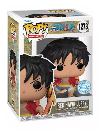 Фигурка Funko POP! Animation One Piece Red Hawk Luffy w/(GW)Chase (Exc) (1273) 62701