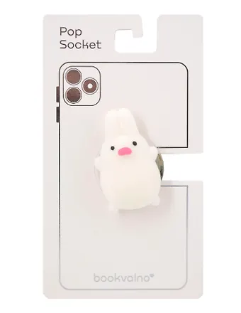 Попсокет-мялка Зайка (ПВХ) (12-18031-202505-S70)