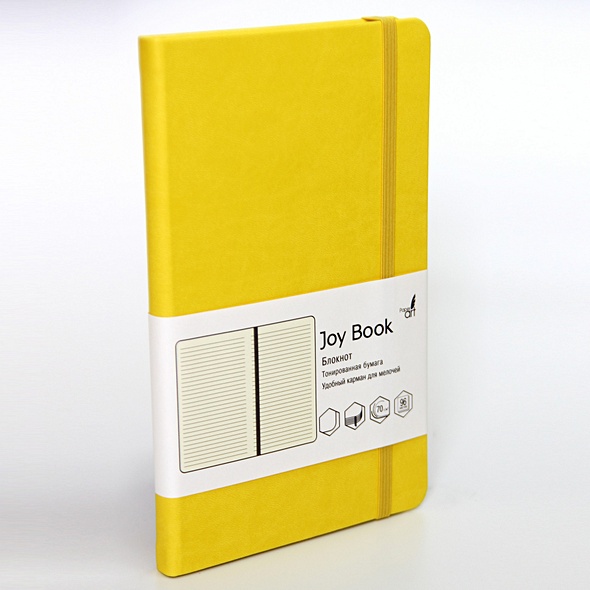 Блокнот Joy Book, А5, 96 листов, лимонный - фото 2