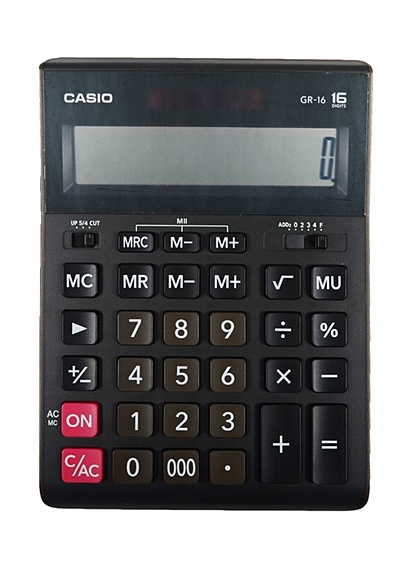 Калькулятор 16 разрядный настольный бухг., Casio - фото 1