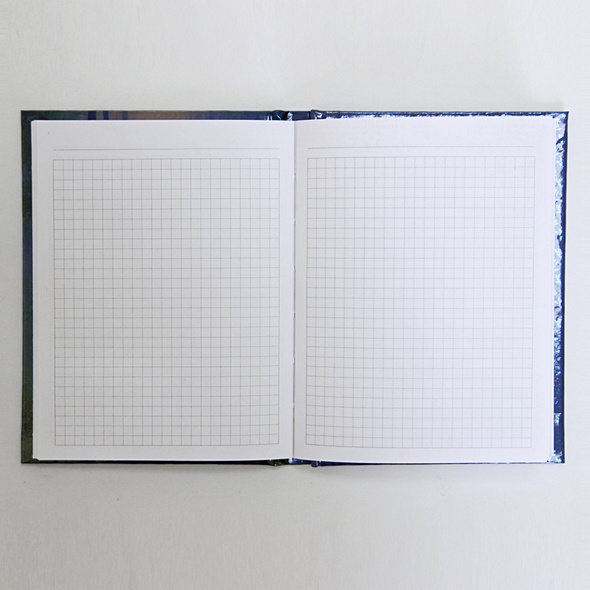 Книга для записей, Эксмо А6 (110*145) 80л. Цветы. Монохром 7БЦ, клетка КЗГ6802416 - фото 2