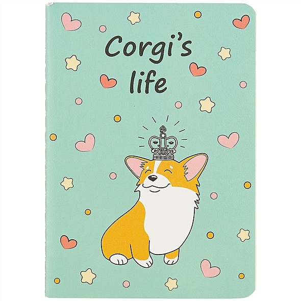 Записная книжка «Corgi's life», 30 листов, А7 - фото 1