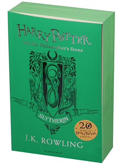 Harry Potter and the Philosopher's Stone - Slytherin Edition Paperback - фото 1